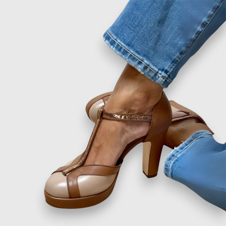 Clarisse – Chic i udobne sandale s potpeticom