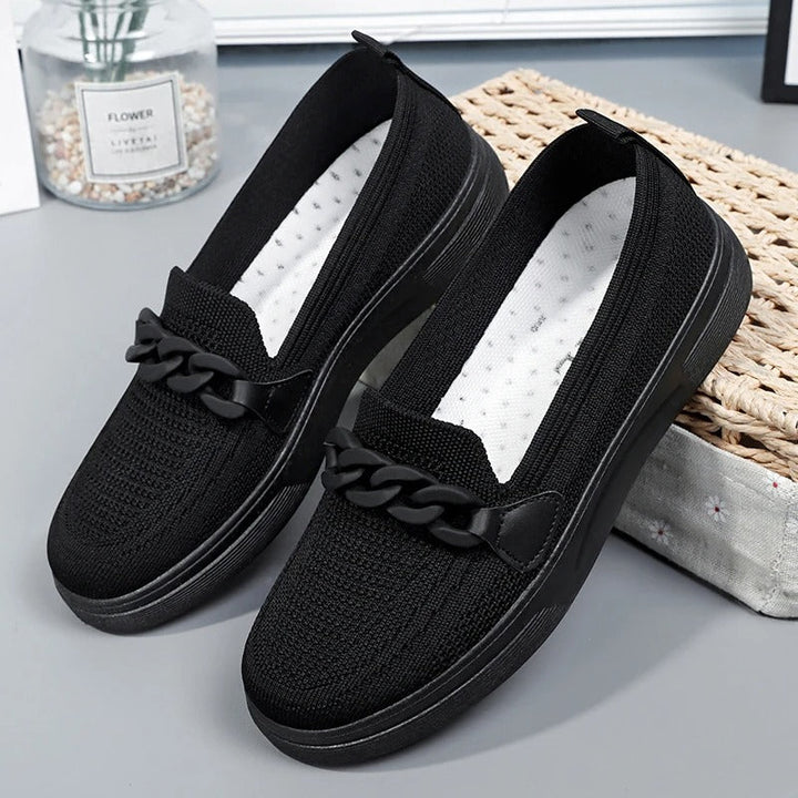 Meridian Glow - Elegant Flat Loafers