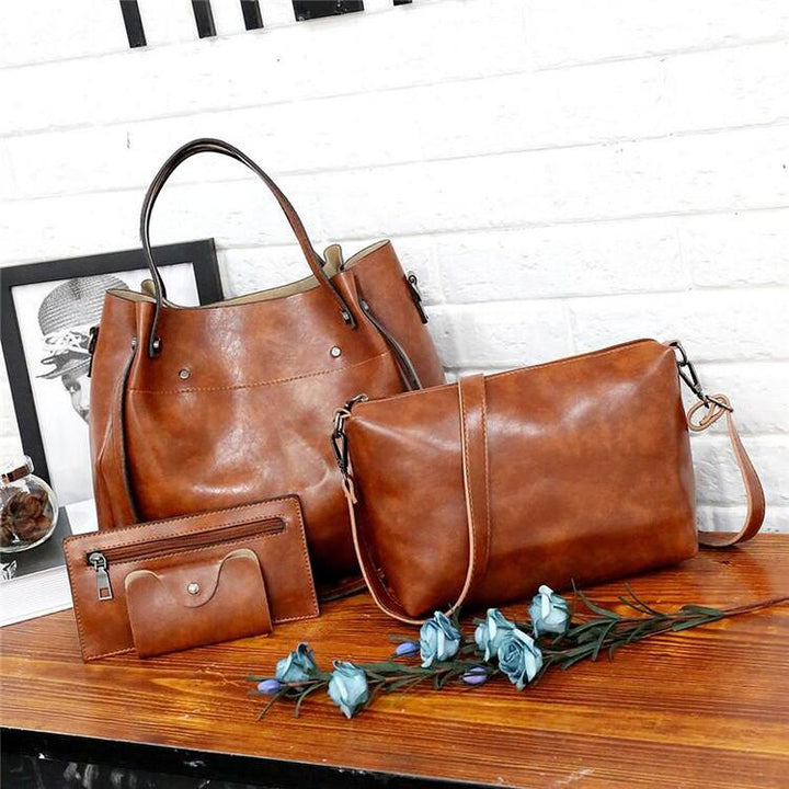 Greta™ - Vintage 4-Piece Bag Set