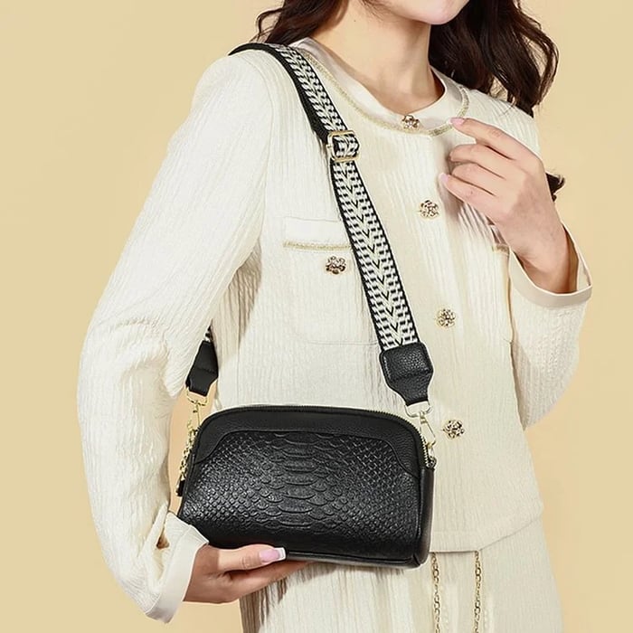 Mia™ - Alligator Pattern Crossbody Bag