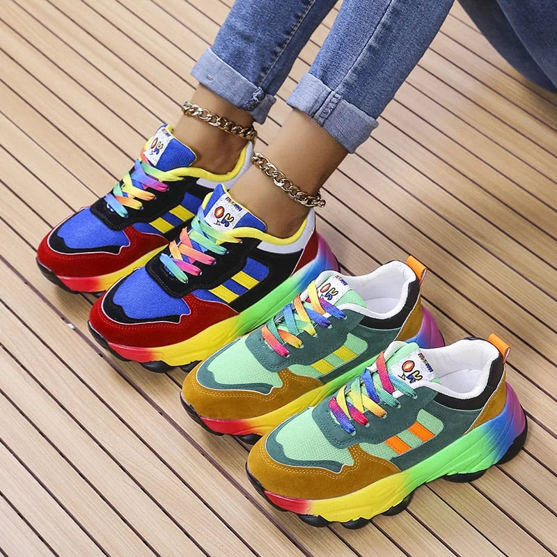 Luna™ - Colorful Stylish Sneakers With Arch Support