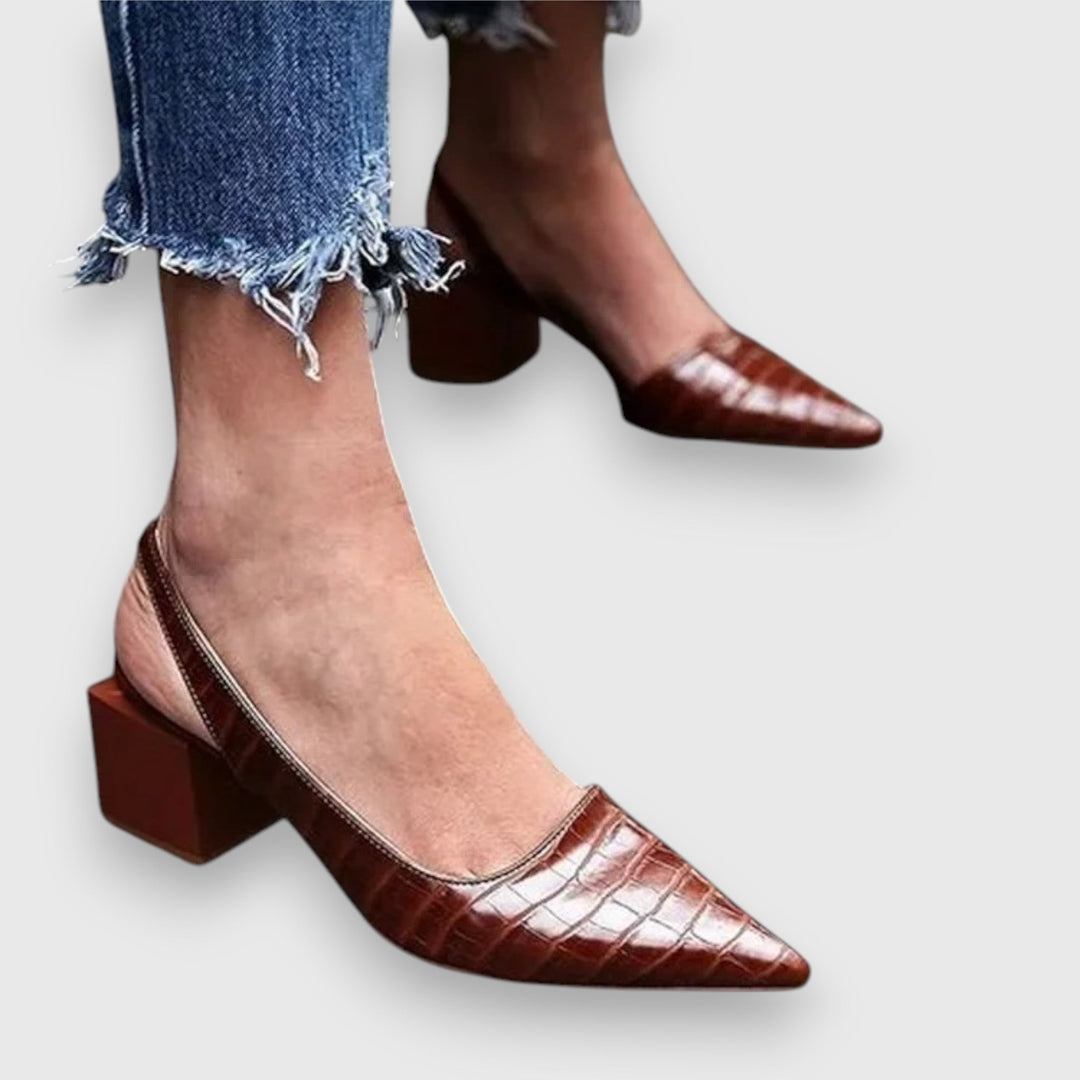 Nora – Vintage štikle s potpeticom Slingback