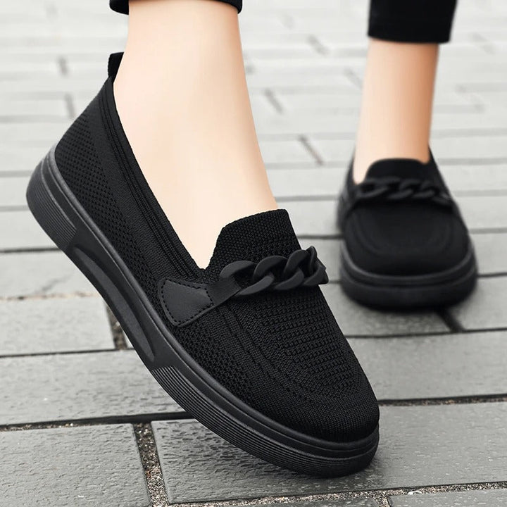 Meridian Glow - Elegant Flat Loafers