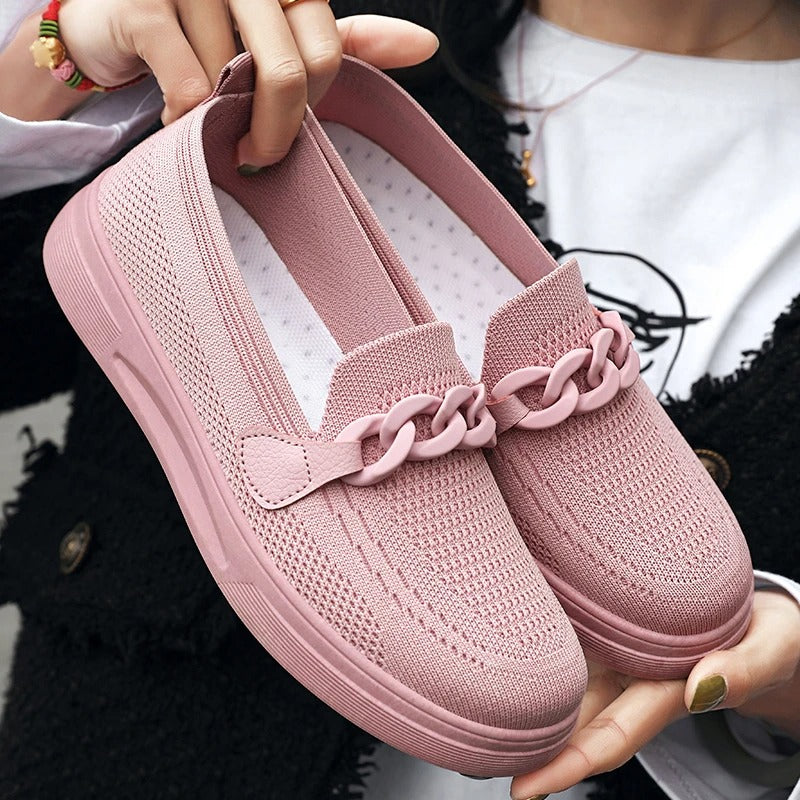 Meridian Glow - Elegant Flat Loafers