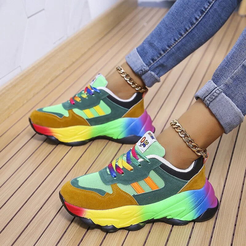 Luna™ - Colorful Stylish Sneakers With Arch Support
