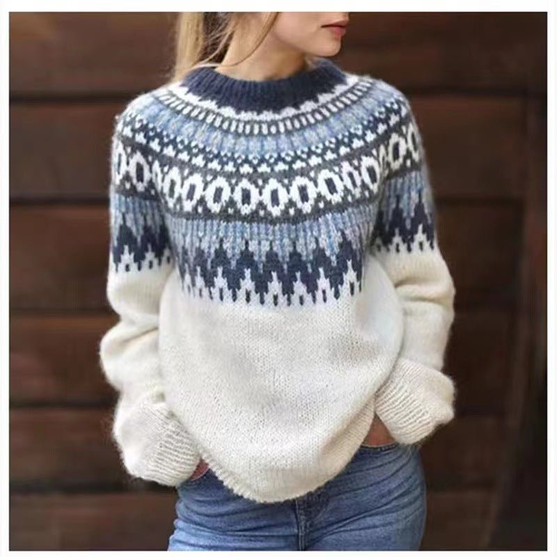 Dana | women’s cozy nordic-style winter sweater
