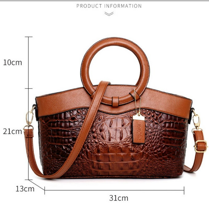 Ava™ - Elegant Handmade Croco Bag