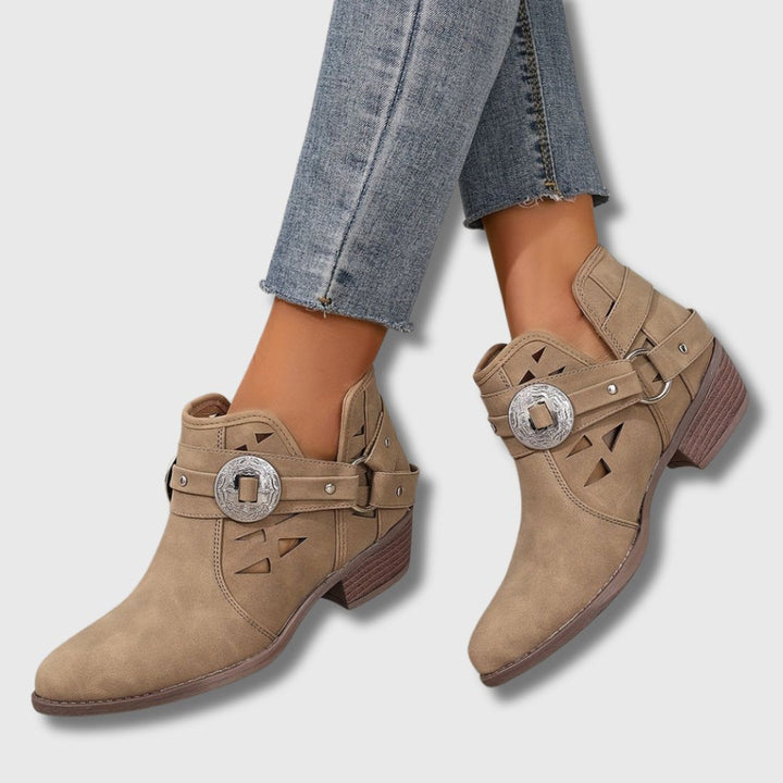 Clara – Ženske Čizme Western Chic | Ograničeno Izdanje
