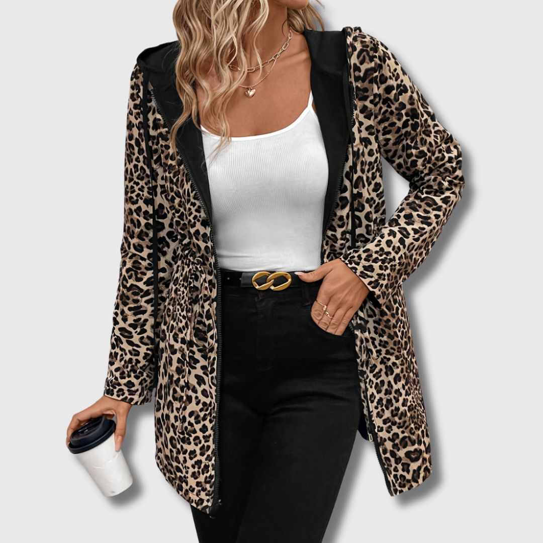 Salena - Prevratna jakna za žene u leopard uzorku