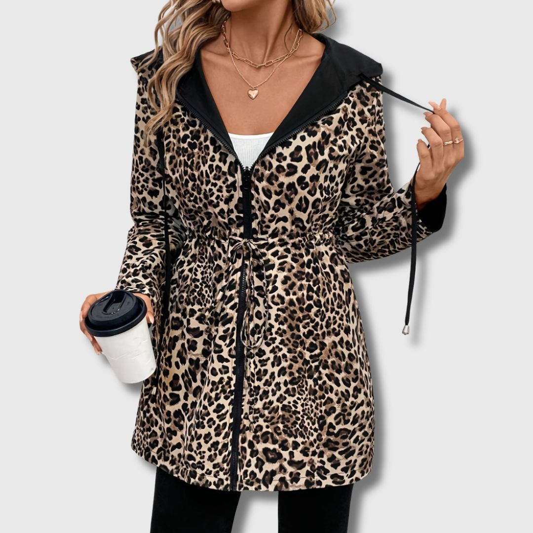 Salena - Prevratna jakna za žene u leopard uzorku