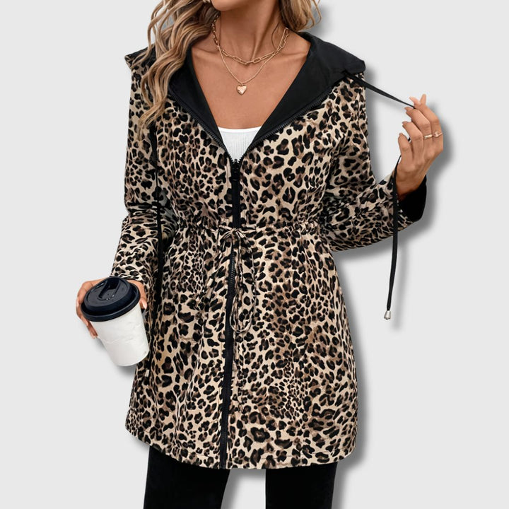 Salena - Prevratna jakna za žene u leopard uzorku