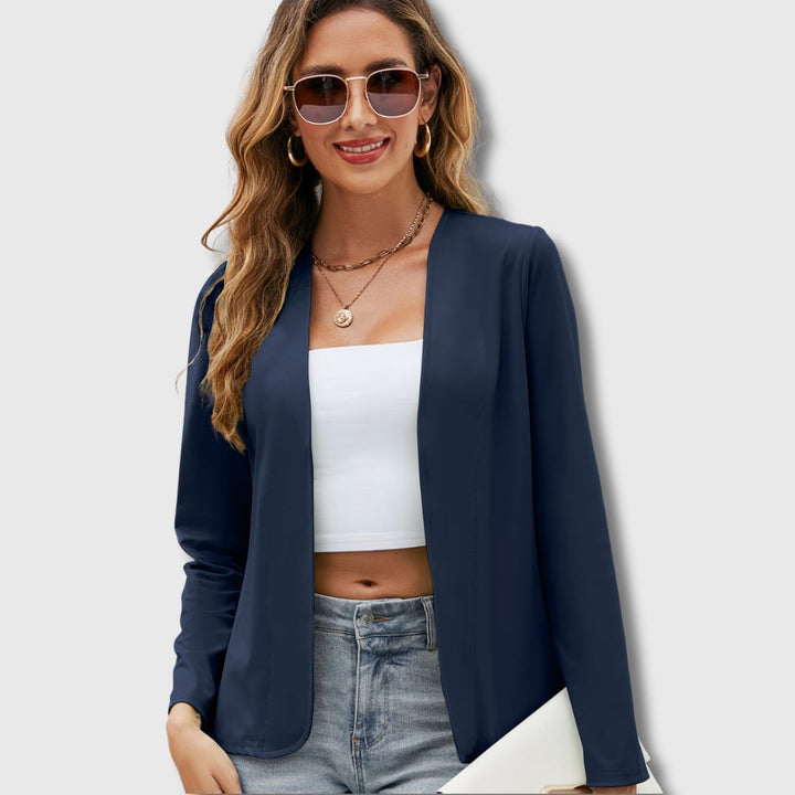 Léa - Ženski Chic Ležerni Blejzer | Ograničeno Izdanje