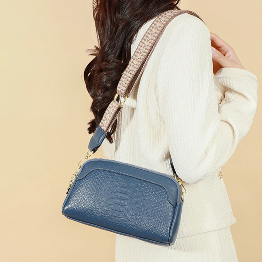 Mia™ - Alligator Pattern Crossbody Bag