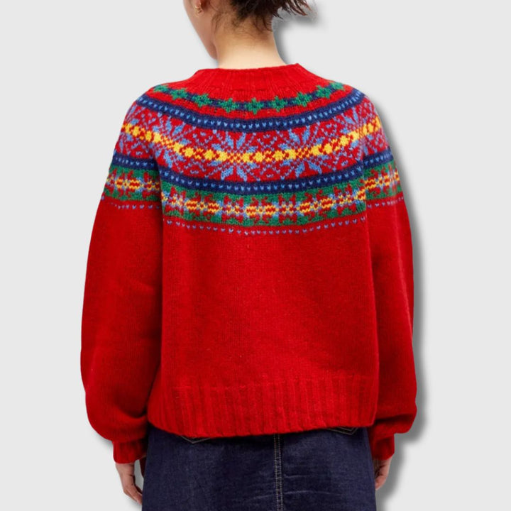 Lilou - Ženski Vintage Pulover Saga | Ograničeno Izdanje