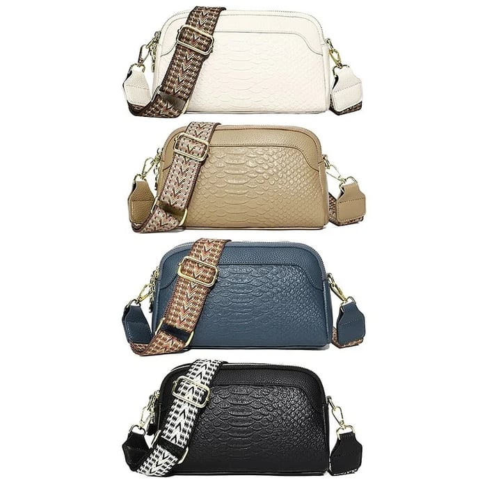 Mia™ - Alligator Pattern Crossbody Bag