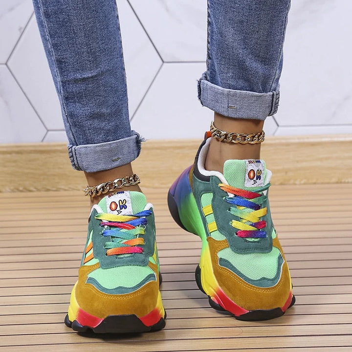 Luna™ - Colorful Stylish Sneakers With Arch Support