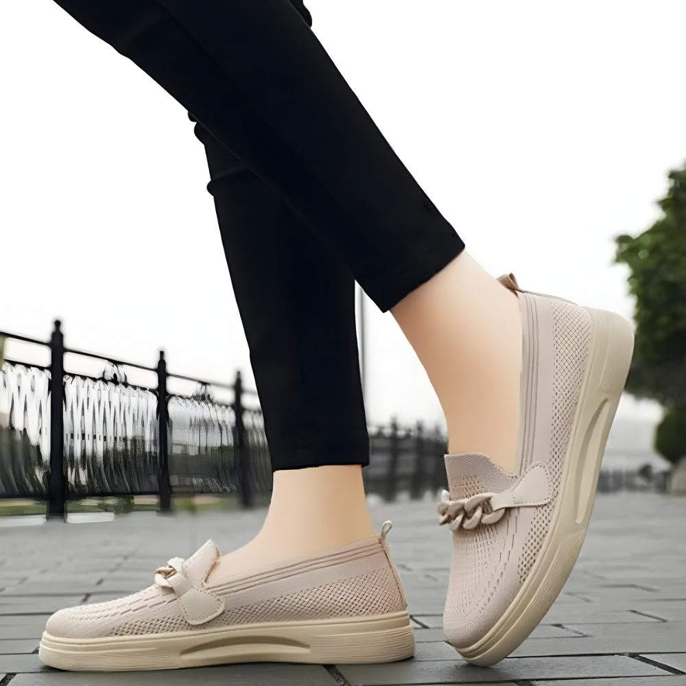 Meridian Glow - Elegant Flat Loafers
