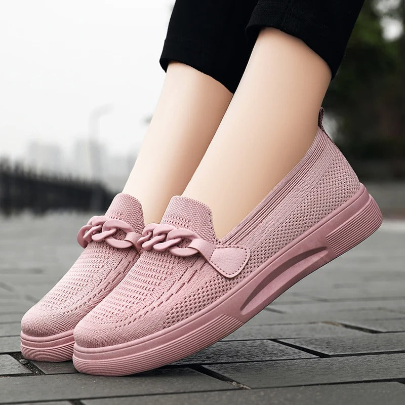 Meridian Glow - Elegant Flat Loafers