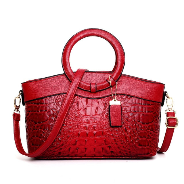 Ava™ - Elegant Handmade Croco Bag