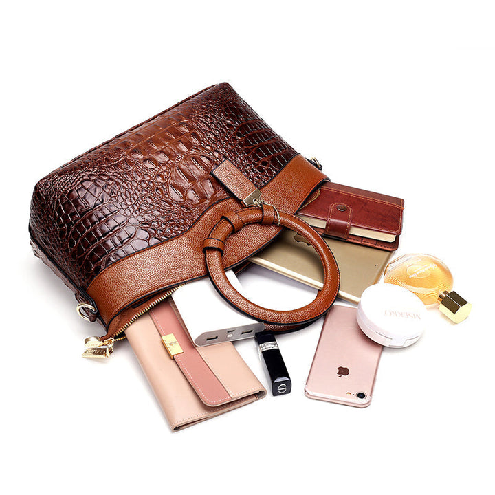 Ava™ - Elegant Handmade Croco Bag